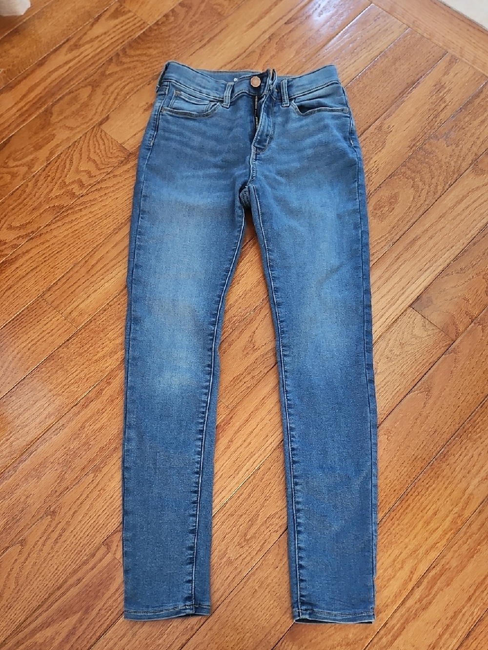Old Navy Girl's Medium Blue Skinny Jeans